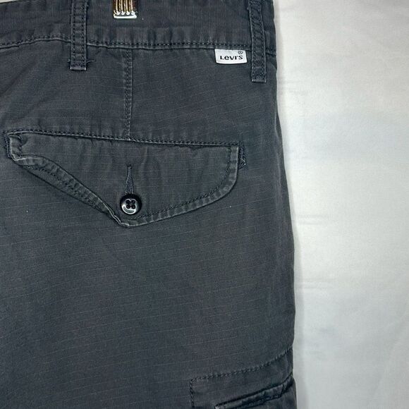 Levi’s Strauss & co Two Horse Brand Gray Cargo Shorts size 40 - Picture 5 of 9